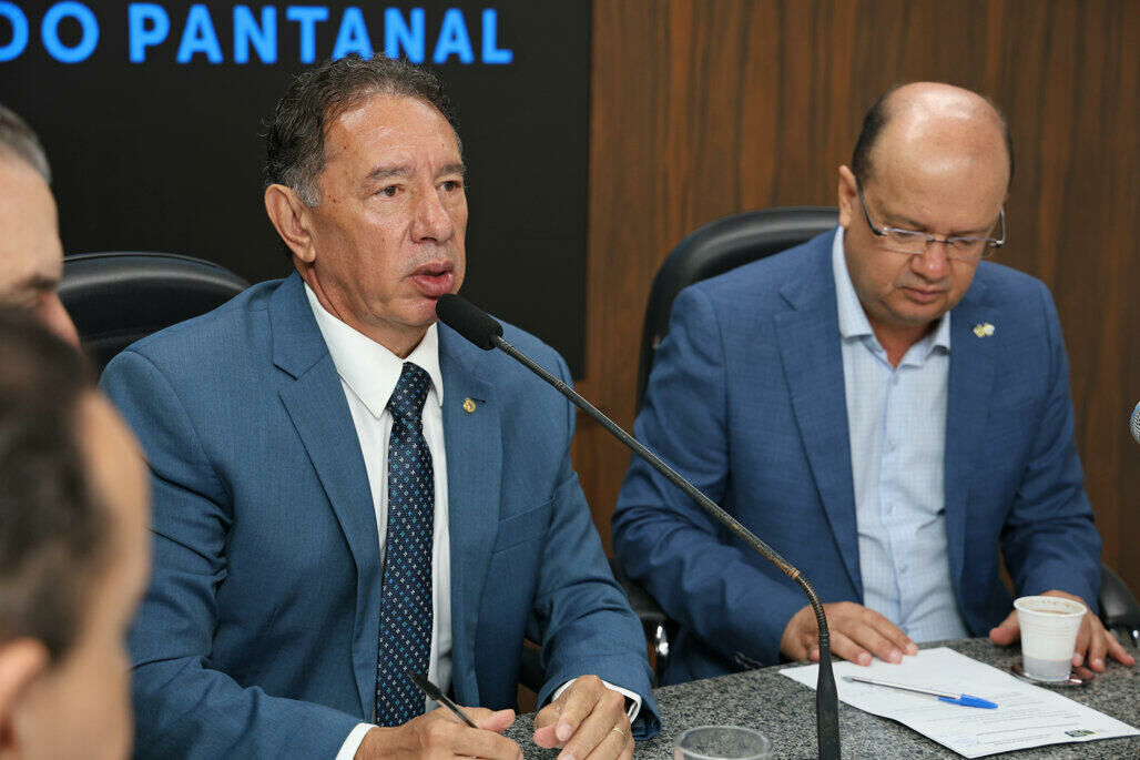 Imagem de compartilhamento para o artigo R$ 96 milhões em emendas em 2026: “É para atender a população”, destaca deputado Gerson Claro durante reunião da MS Todo dia